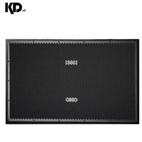 Subwoofer Aktif Bass Kuat Dual 18-inci 2500W RMS 141dB SPL Maksimum Dilengkapi DSP Kompatibel KD-20/KD-30/KD-50 untuk Panggung