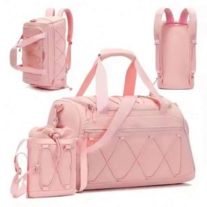 Sac de sport personnalisé grande capacité avec compartiment à chaussures, échantillon gratuit, pour femme, voyage et sport - Product Image 1