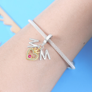 Un colgante que simboliza el amor por las madres; colgante original, exclusivo y de alta gama para pulseras DIY, venta al por mayor (estilo femenino) - Product Image 6