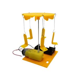 Kit d'assemblage électronique OKYN-G6541, modèle de chaise volante électrique en plastique pour l'éducation scientifique - Product Image 3