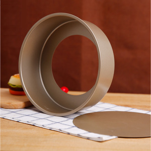 Solid Bottom Mousse Cake Mold 6 8 10 Inch Round Non Stick Springform Baking Tools For Household Use - Product Image 4