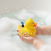 Échantillon Gratuit Vente en Gros Nouveau Style Jouet de Bain en Latex de Caoutchouc Naturel Non Toxique Écologique pour Bébé, Directement du Fabricant