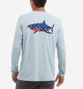 Sudadera de Pesca Personalizada con Estampado de Olas, Protección Solar UPF50, Secado Rápido, Manga Larga, para Pesca al Aire Libre - Product Image 3