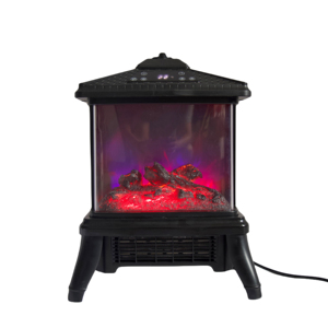 โคมไฟเตาผิงไฟฟ้าแบบตั้งพื้นพร้อมระบบป้องกันความร้อน Pro Choice เตาผิงไฟฟ้าแบบมีเปลวไฟ 3 มิติ อินฟราเรด ใช้ในร่ม PTC ใช้งานได้ 8 ชั่วโมง - Product Image 4