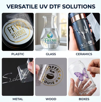 Pronto per la Spedizione: Trasferimenti UV DTF 3D Stampati per Bicchieri con Citazioni Retrò Positive, per Bicchieri Libbey da 16oz, Trasferimenti Permanenti all'Ingrosso