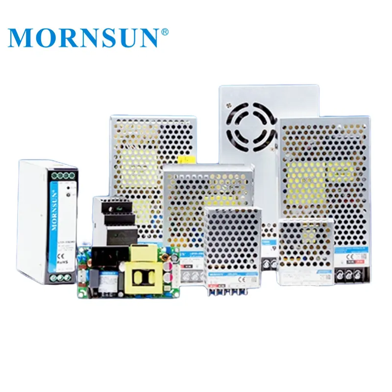 Mornsun SMPS 5V 12V 15V 36V 48V 54V 24V 6.5A 10A 100W 150W 200W AC/DC Industri Switching Power Supply untuk Kamera CCTV Medis