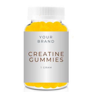 USA Made 1g Créatine Monohydrate Gummies Vente chaude Complément alimentaire avec étiquette personnalisée pour adultes - Product Image 3