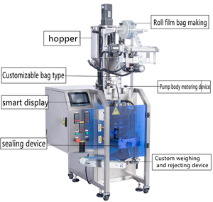 Machine d'emballage commerciale pour sachets de sauce miniatures, remplisseuse de sachets de miel en stick, machine d'emballage et de scellage - Product Image 6