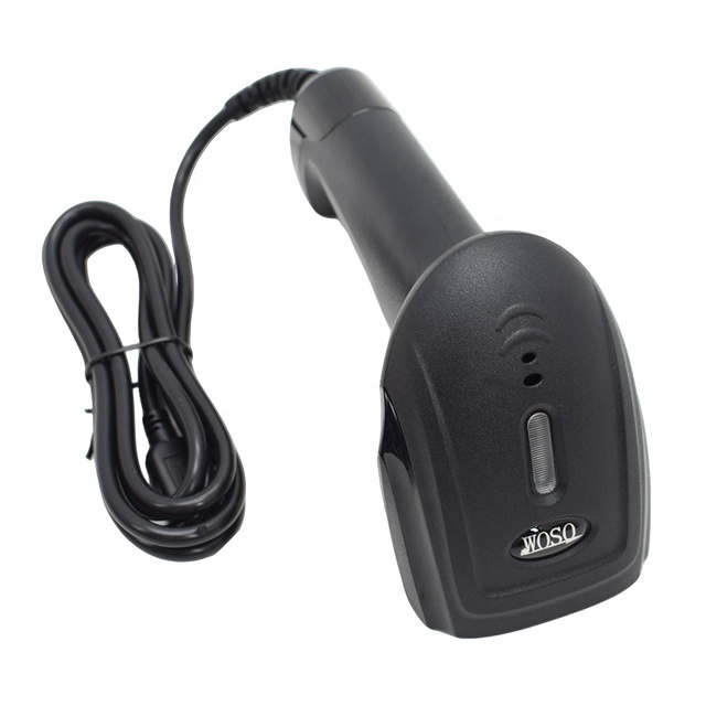 Factory Discount USB Wired Handheld Barcode Scanner 1D 2D QR Code Reader Portable Supermarket Retail Bar Code Scanning Gun