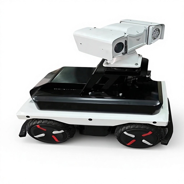 Autonomous Navigation Patrol Robot  Remote Controlled Guard Vehicle UGV-8