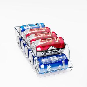 Multi-use Refrigerator Storage Box Soda Can Organizer Kitchen Storage Organiser Pantry Organizer Plastic Storage Bins Wholesale