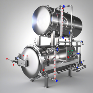 Automatische Warmwaterspray Industriële Autoclaaf Sterilisator - Product Image 1