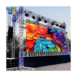 Mobil Kulüp Dijital İç Mekan LED Video Duvarı Kavisli Cephe Üst Dans Platformu Taşınabilir Masa Sergi LED DJ Ekranı Perakende Mağazası - Product Image 4