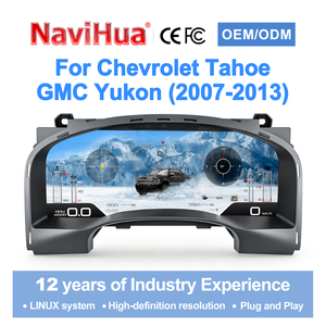 มาตรวัดระยะทางดิจิตอลแบบใหม่ จอแสดงผลแบบ Virtual Cockpit สำหรับ GMC Yukon Chevrolet Tahoe ปี 2007 2013 - Product Image 1