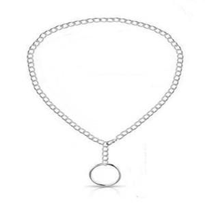 สร้อยคอแบบหลายชั้นสไตล์ยุโรป โลหะผสมสังกะสี สำหรับผู้หญิง งานปาร์ตี้ ดีไซน์เรขาคณิต สีเงิน สีทอง - Product Image 5