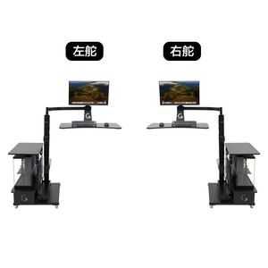 Wholesale High Quality Convertible Custom Metal Frame Thick Modern Compact Desktop Gaming <b>Table</b> Home Work Electronic Sport - Product Image 2
