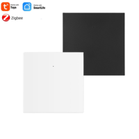 Tuya ZigBee Interrupteur de chauffe-eau Smart Life APP Bouton Interrupteur mural Commande vocale PC Standard UK/EU Durable Touch Max 20A/40A