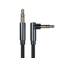 Câble audio auxiliaire 3,5 mm mâle-mâle, conducteur en cuivre nu, emballé, connexion voiture, ordinateur, téléphone portable, convertisseur, câble droit