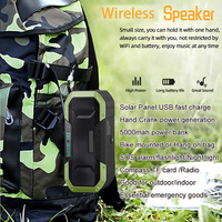 Radio portable fm am sw, lampe de poche puissante, haut-parleurs bt, talkie-walkie, Frquencia, tous les modes, Radio Internet de haute qualité
