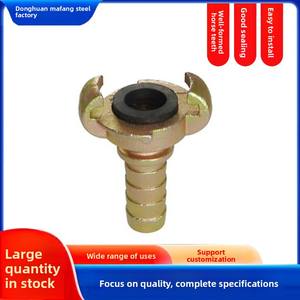 نمط الأوروبي الضغط العالي الصب الزنك مطلي موصل 24 مخلب نوع خرطوم نهاية/الذكور اقتران - Product Image 5