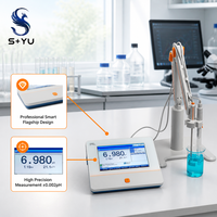 SYU PH500T pH-mètre professionnel à écran tactile, pH-mètre ORP haute précision, multiparamètre ATC, sortie numérique de laboratoire