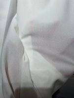 Rideaux élégants haut de gamme pour salon de luxe, voiles texturés blancs de qualité supérieure, draperies translucides en tulle pour la maison