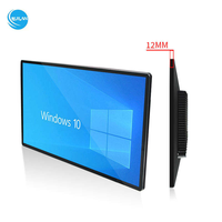 Nuevo Panel PC Industrial de 21.5 Pulgadas con Pantalla Táctil Capacitiva Integrada IPS, Montaje en Pared de Marco Abierto, Sin Ventilador, IP65, Intel DDR3, Todo en Uno
