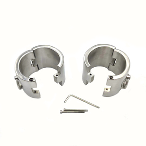 Black Emperor Giocattoli Sexy per Coppie Prodotti per Bondage <span class=keywords><strong>Manette</strong></span> di Alta Qualità in Acciaio Inossidabile Giocattoli Sessuali per Adulti Uso Medico - Product Image 5