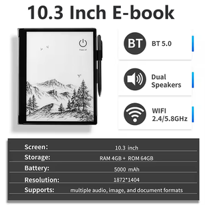 Pantalla táctil múltiple Página inteligente Lectura de libros electrónicos Pantalla táctil Sistema Android Lector electrónico - Product Image 2