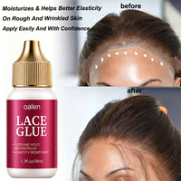 Colle personnalisée pour perruques en dentelle, Huile capillaire de croissance à marque privée, Mousse pour boucles, Kit de coiffure avec bâton de cire – Sans résidus, sans flocons