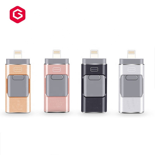 Wholesale 3 in 1 Otg Usb Pen Flash Disk Drive Usb 3.0 Flash Memory Stick Key Phone  Usb Pendrive With Custom Logo