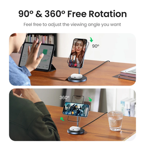 Stand 20W 2 in 1 Charging Station Fast Pad for W710/45382 W710/45382 W710/45382 - Product Image 3