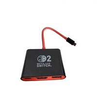 Hub USB ABS 4k60hz USB 3.0 PD100w Station d'accueil de charge de type c N-Switch 1/2 Console de jeu en stock