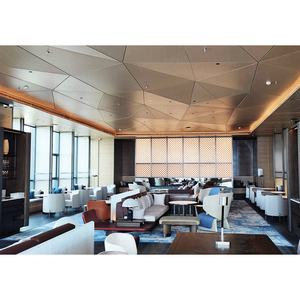 Thiết kế hiện đại thép không gỉ kim loại màn hình gấp khách sạn trang trí phòng <span class=keywords><strong>Divider</strong></span> tầng để Trần Ngăn phòng - Product Image 4