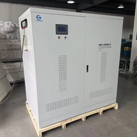 Régulateur de tension automatique triphasé à phases séparées Sbw-f-800kva AVR Stabilisateur de tension 220/380/400/415V