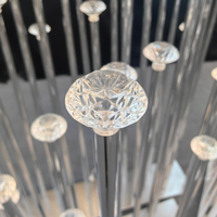 Lumière de décoration de mariage à 8 têtes / 10 têtes, LED romantique, chemin de marche, fond de scène, décoration lumineuse pour mariage, fête, décoration de la maison