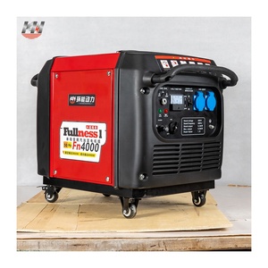 Générateur d'électricité à essence silencieux 3kW, prix de vente chaud au Pakistan, dynamo à essence 3000W pour la maison / <span class=keywords><strong>moteur</strong></span> à essence électrique 220V, onduleur - Product Image 1