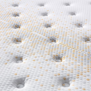 Vua Kích thước Gel Bộ nhớ Bọt 3 khu vực Túi cuộn Dây Mùa Xuân khách sạn Nệm OEM tùy chỉnh vải đóng gói - Product Image 3