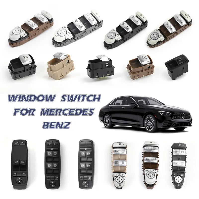 Автомобильный выключатель стеклоподъемника для Mercedes Benz W202 W204 W203 W210 W211 W212 W221 W639 W164 C200 C300 ML350