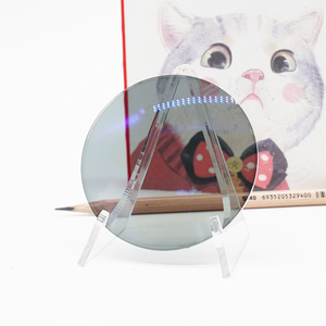 Lentes ópticas de revestimento hmc, preço de fábrica, 1.56, cinza, camada azul, vidro, lente esférica - Product Image 6