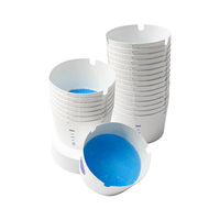 Cendrier de voiture portable en gros, jetable, sans fumée, anti-odeur, avec gel absorbant bleu
