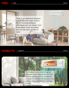 เครื่องปรับอากาศแบบติดผนัง 18000 BTU ความเร็วคงที่ ระดับพรีเมียม ระบบทำความเย็นและความร้อน ประหยัดพลังงาน เงียบพิเศษ ประหยัดพลังงาน - Product Image 5
