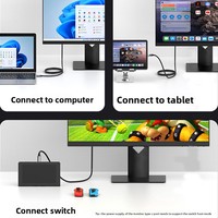 Câble de données USB-A/USB-C 3.2 haute vitesse de 0,5 mètre, 20 Gbps, adapté à la mise en miroir d'écran CarPlay, aux appareils mobiles / aux disques durs