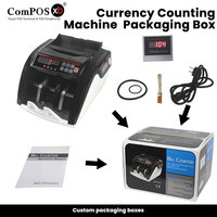 Contador de Billetes Multidivisas MC5800, Detector de Billetes Sospechosos, Contador de Billetes con Pantalla LED, Máquina Detectora de Billetes