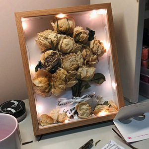 Cadre Photo en Bois Boîte Profonde 5 cm pour Souvenirs, Cadre en Bois pour Ombre de Fleurs, Boîte de Présentation Photo - Product Image 2