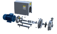 Sanitaire ss316L lait pompe centrifuge