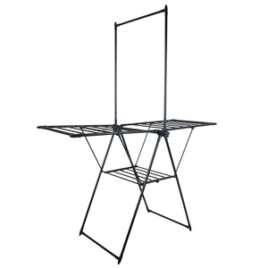 2024 Meilleure vente balcon multi-couche gain <span class=keywords><strong>de</strong></span> place réglable sèche-<span class=keywords><strong>linge</strong></span> étagère à <span class=keywords><strong>linge</strong></span> séchage étagères à <span class=keywords><strong>linge</strong></span> <span class=keywords><strong>plafond</strong></span> - Product Image 4
