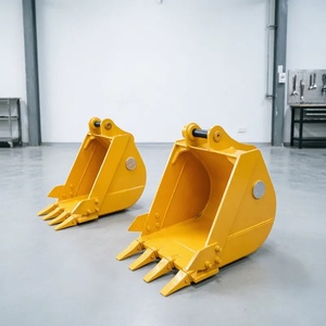 SOOSAN Rock Bucket 1.6CBM 36Ton Excavator Digging Bucket for Hard Soil Clay and <b>Soft</b> Stone <b>Light</b> Duty Construction Work - Product Image 1