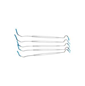 Sonda Dentale Sterile Monouso in Acciaio Inossidabile Tipo Explorer con Punte Angolate per Rilevamento Efficiente del Tartaro nelle Regioni Molari, 17cm, Classe - Product Image 4