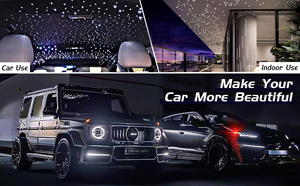 <span class=keywords><strong>Lampe</strong></span> <span class=keywords><strong>d</strong></span>'<span class=keywords><strong>Ambiance</strong></span> LED Étoilée de Plafond pour <span class=keywords><strong>Voiture</strong></span> 16W, Ciel Étoilé Scintillant, Fibre Optique RGB, Contrôle APP pour Intérieur Auto - Product Image 6